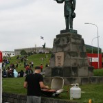 Christian IX - með pulsu í annarri?
