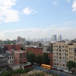 Litið til hægri... NYC skyline Litið til hægri... NYC skyline