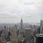 Útsýnið frá Top of The Rock - Empire State Building Útsýnið frá Top of The Rock - Empire State Building