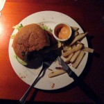 Smá grub á American Style (Heavy Special) áður en maður hélt áfram